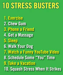 10 stress busters 10 stress busters